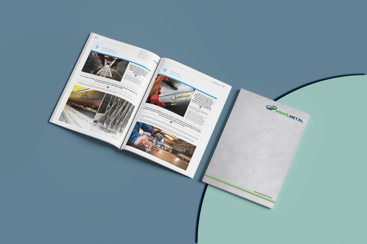 Profil Metal Katalog Tasarımı