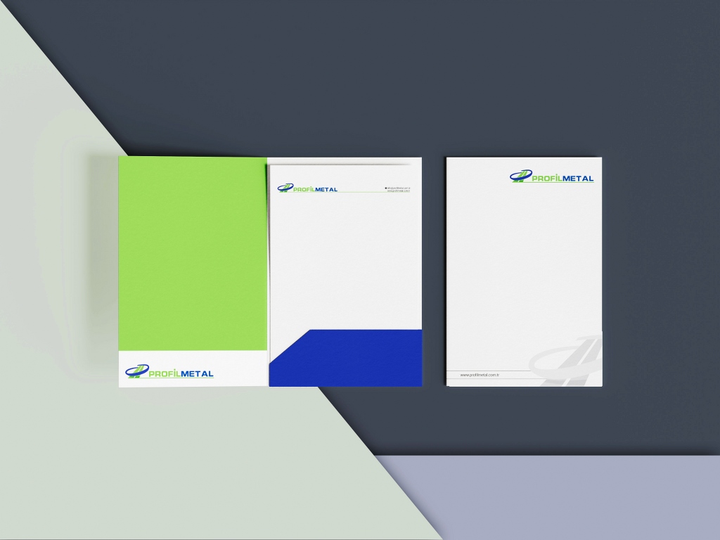 Profil Metal Kurumsal Kimlik Tasarımı